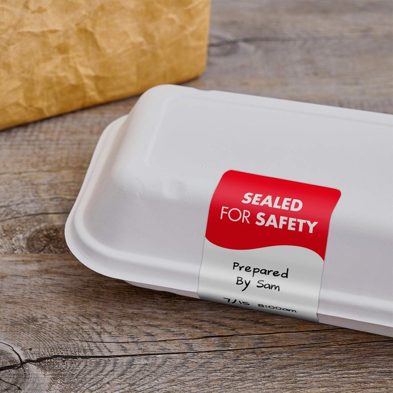 DayMark Safety Systems - IT119541 TamperSeal Tamper-Evident 2" x 4" Writable Delivery Label (Roll of 500) - Image 2